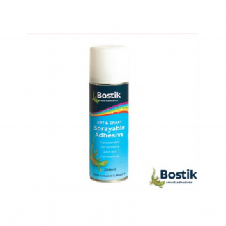 Stationery Wholesalers| Bostik , Art And Craft , Sprayable Adhesive, 200ML ,Glue