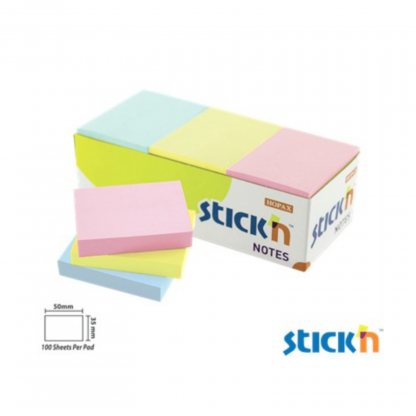 Stationery Wholesalers| Stickn Notes , Notes , Pastel Notes, Assorted colors, Sticky Notes