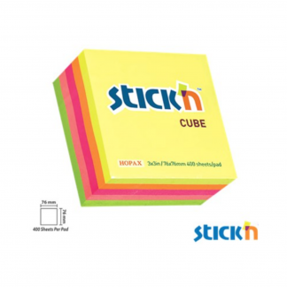 Stationery Wholesalers| Stickn Notes , Sticky Notes , Sicky Cube Notes, Hopax , YEllow Notes, Pink Notes, Green Notes, Cube