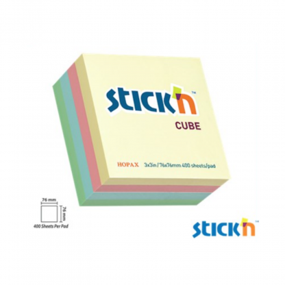 Stationery Wholesalers| Stickn Notes , Sticky Notes , Sicky Cube Notes, Hopax , YEllow Notes, Pink Notes, Green Notes, Cube, Blue Notes