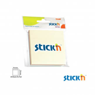 Stationery Wholesalers| Stickn Notes, Asticky Notes , Notes , White Notes Stick Anywhere , Pastel Notes, 76x76 mm