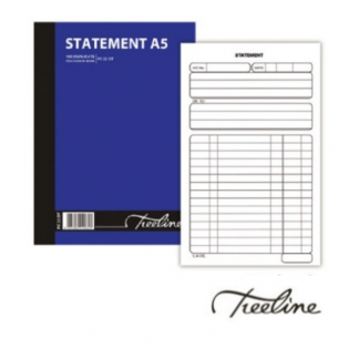 Stationery Wholesalers |statement A5 book, statement pen carbon, duplicatepaper, soft cover, blue book treeline