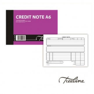 Stationery Wholesalers |credit note A6, soft cover, 100pgs, duplicate, carbon paper