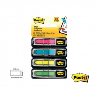 Stationery Wholesalers| Post-It Flags, Sticky Notes, Sticky Flags, Flags, Notes, Pop Up Notes , Greeen, Yellow, Blue, Pink