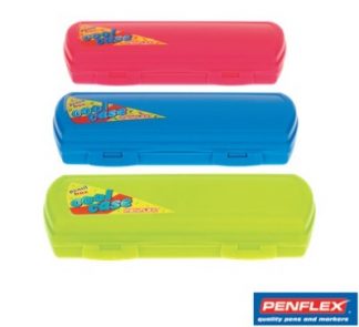 Stationery Wholesalers | Penflex , Penflex Pencil Case , CLip In penciil Case, Green ,Blue , Pink, Cool Pencil Case